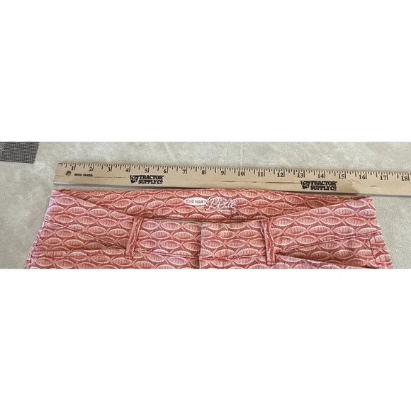 Old Navy Pixie Chino Pants Women's Orange Fish Stretch 6 Regular Tiny Flaw‎ - Picture 5 of 10